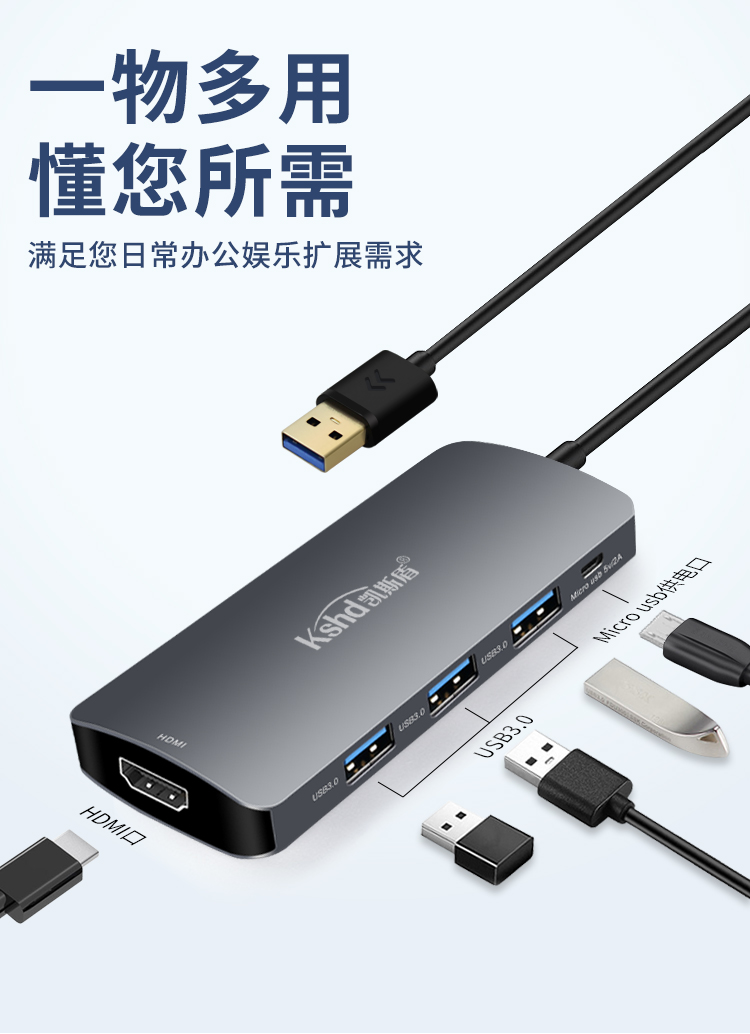 USB3.0五合一视频转换器