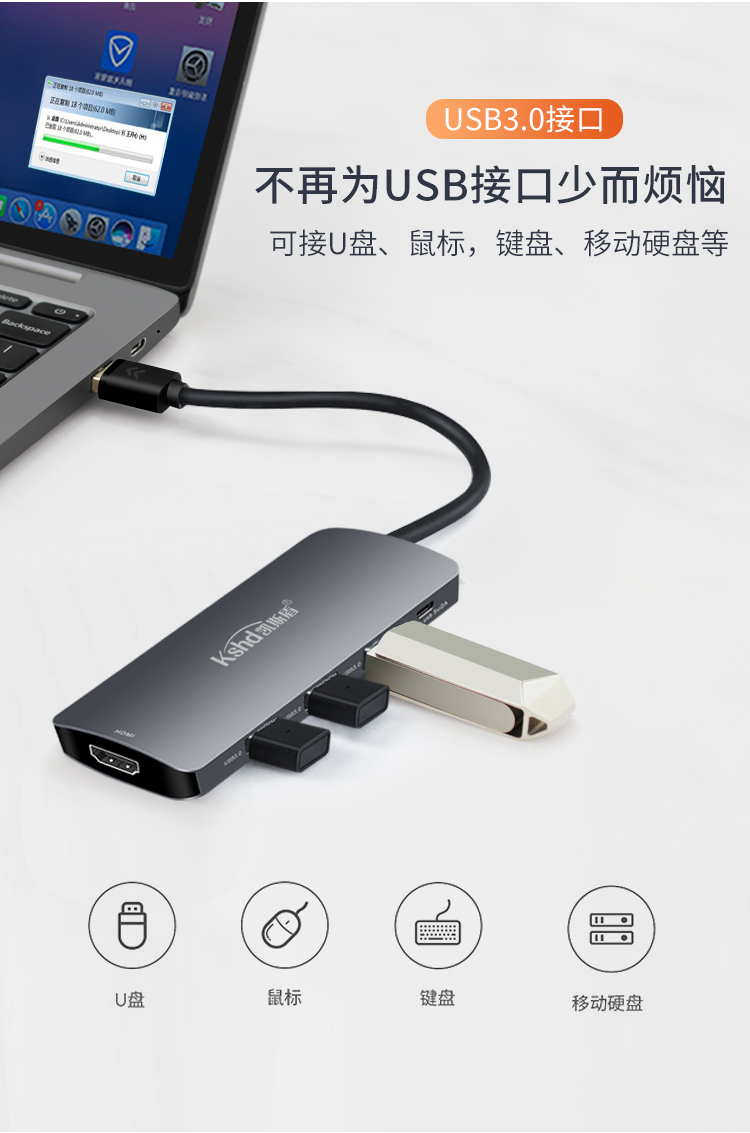 USB3.0五合一视频转换器