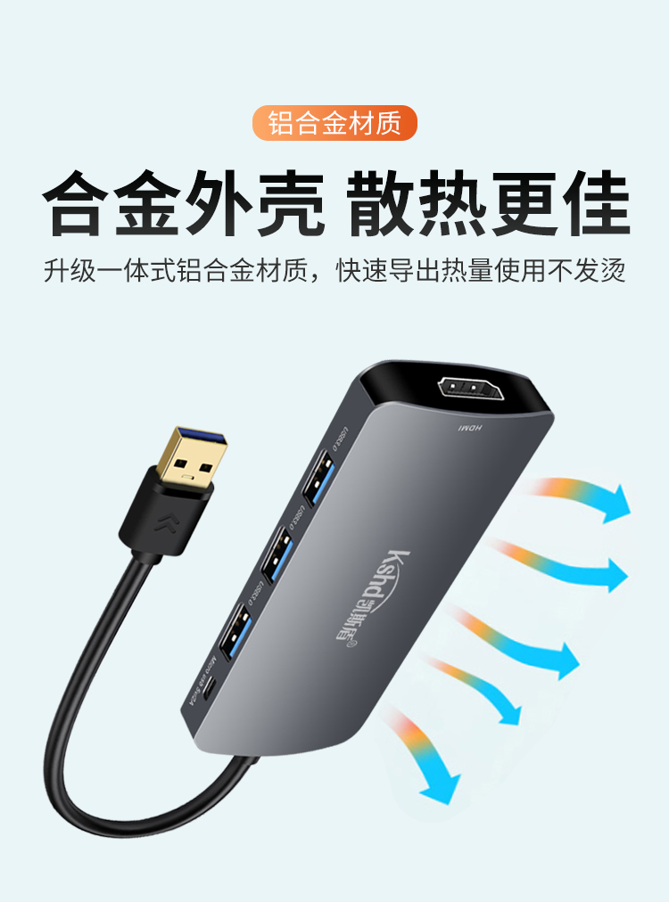 USB3.0五合一视频转换器