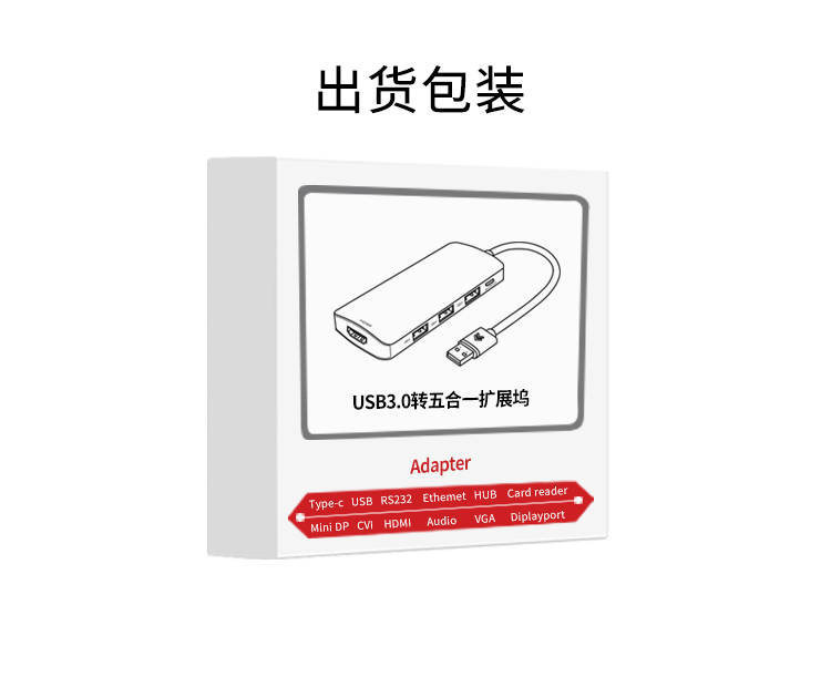 USB3.0五合一视频转换器