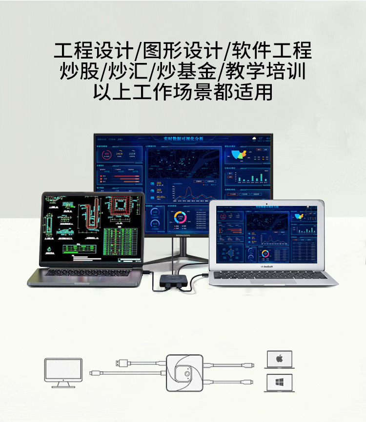 USB-C双向全功能切换器